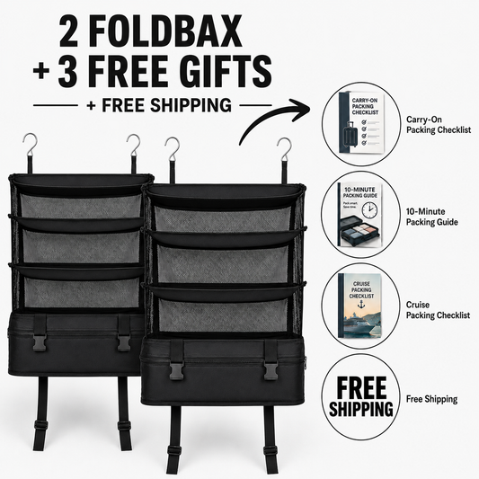 Foldbax - Hanging Travel Organizer