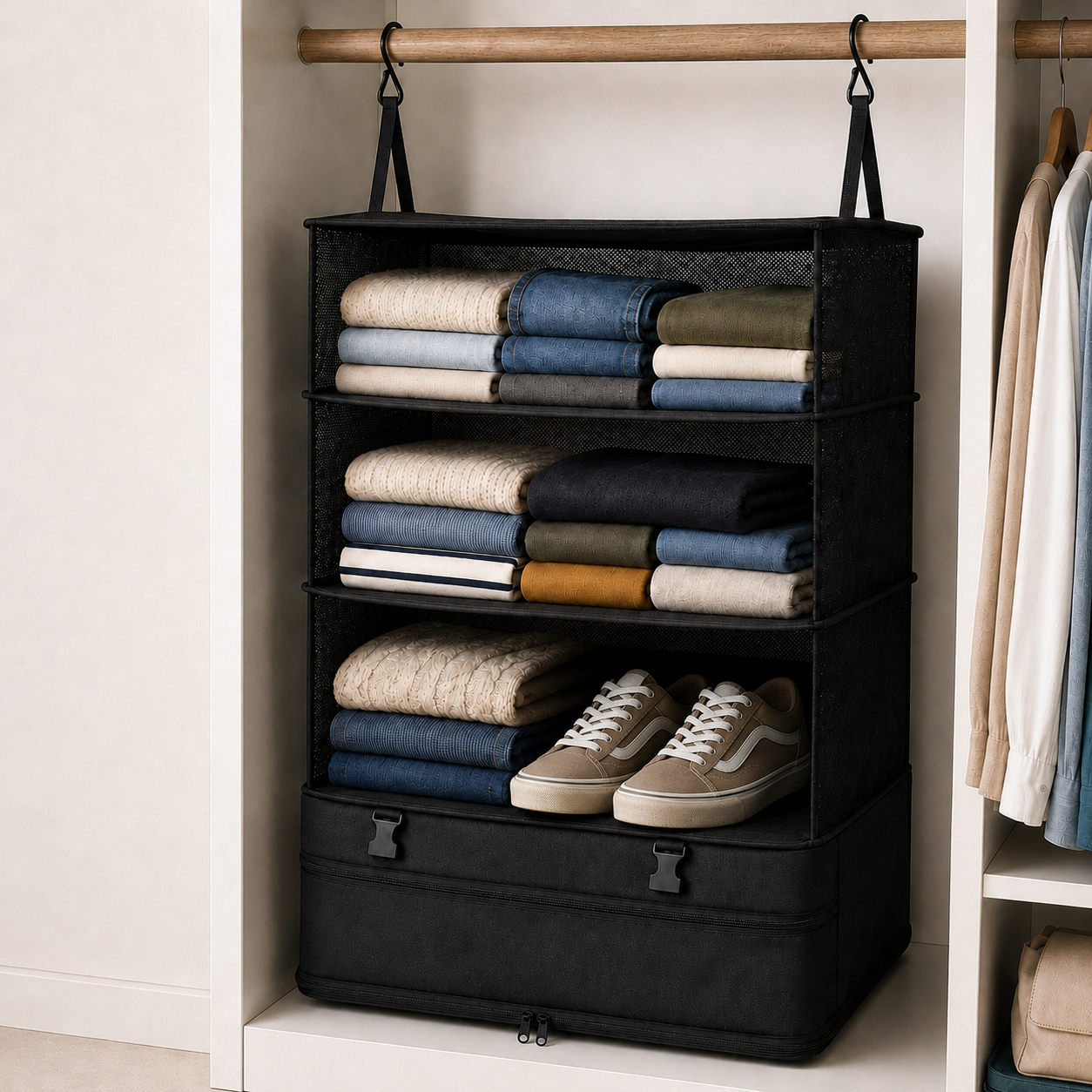 Foldbax - Hanging Travel Organizer